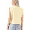 Boxy Women's Garment Dyed Muscle