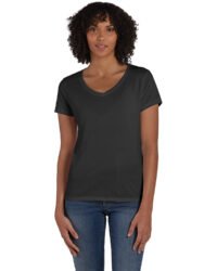Ladies' Perfect-T Triblend V-Neck T-shirt