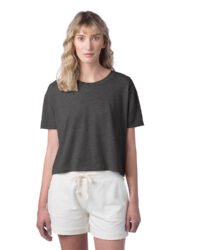 Ladies' CVC Go-To Headliner Crop T-Shirt