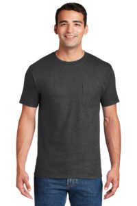 Hanes Beefy-T - 100% Cotton T-Shirt with Pocket