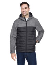 Men's Pinnacle Puffer Body Softshell Hooded Jacket