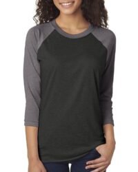 Unisex Triblend 3/4-Sleeve Raglan