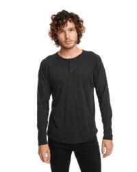 Men's Triblend Long-Sleeve Henley