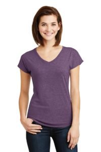 Anvil Ladies Tri-Blend V-Neck Tee