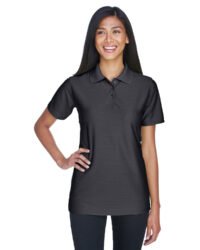 Ladies' Cool & Dry Elite Tonal Stripe Performance Polo