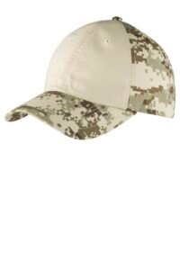 Port Authority Colorblock Digital Ripstop Camouflage Cap