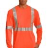 CS401LS_safetyorange_model_front