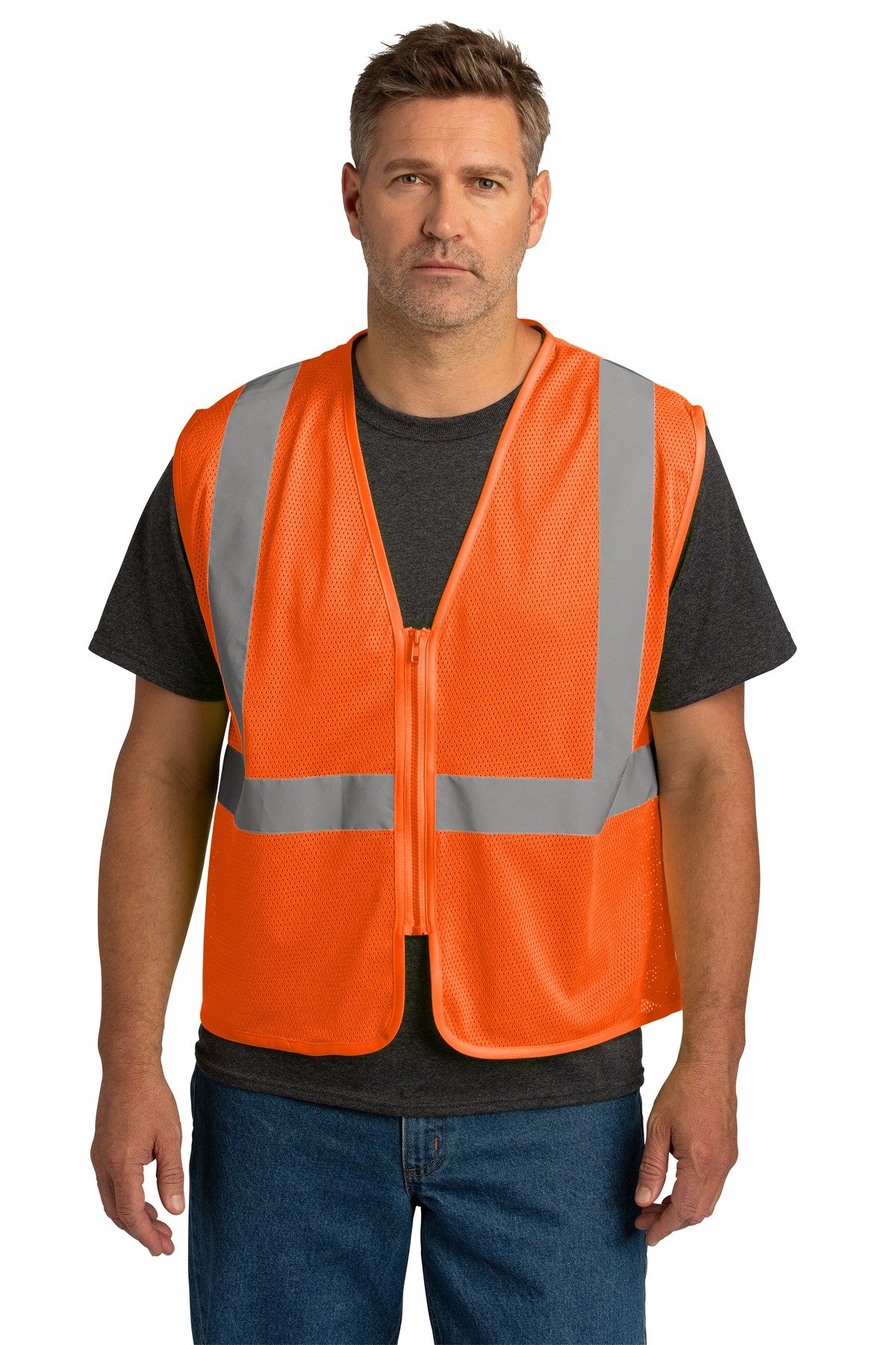 CSV101_safetyorange_model_front