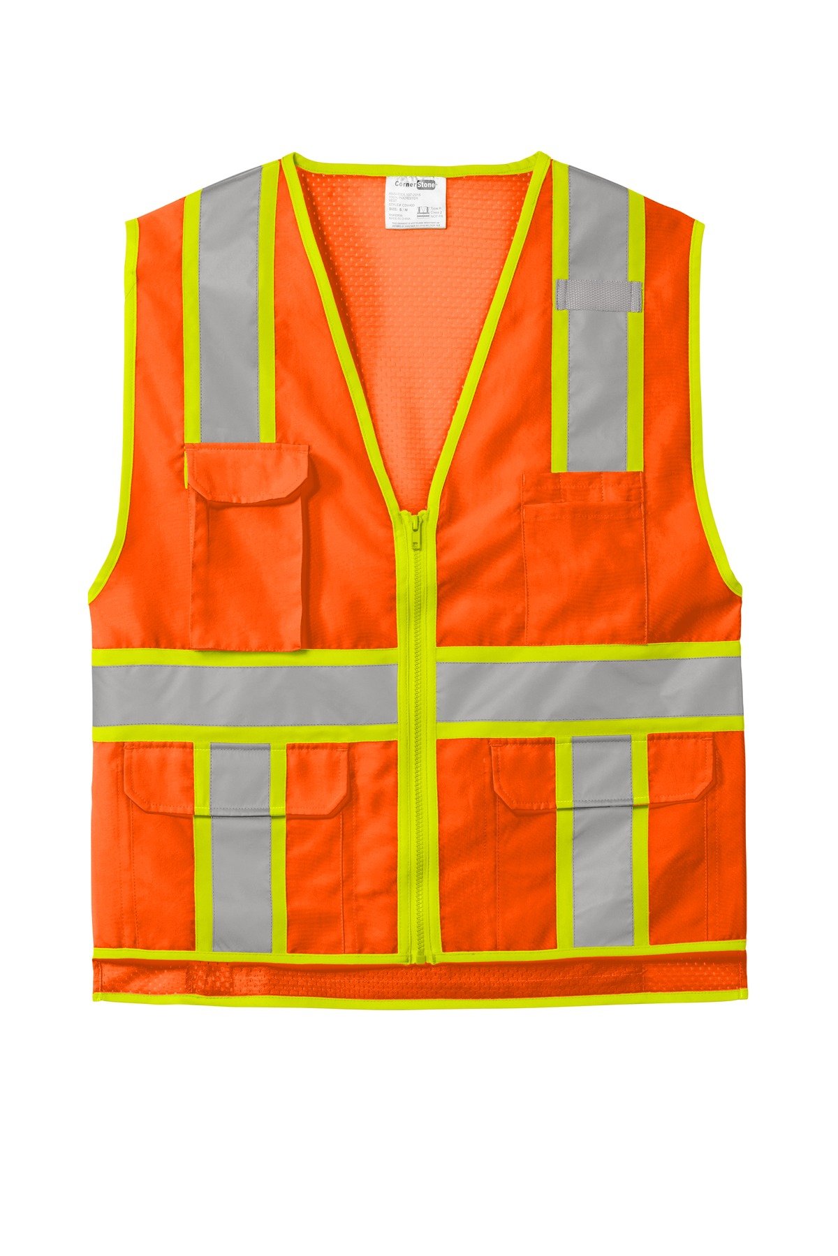 CSV105_safetyorange_flat_front