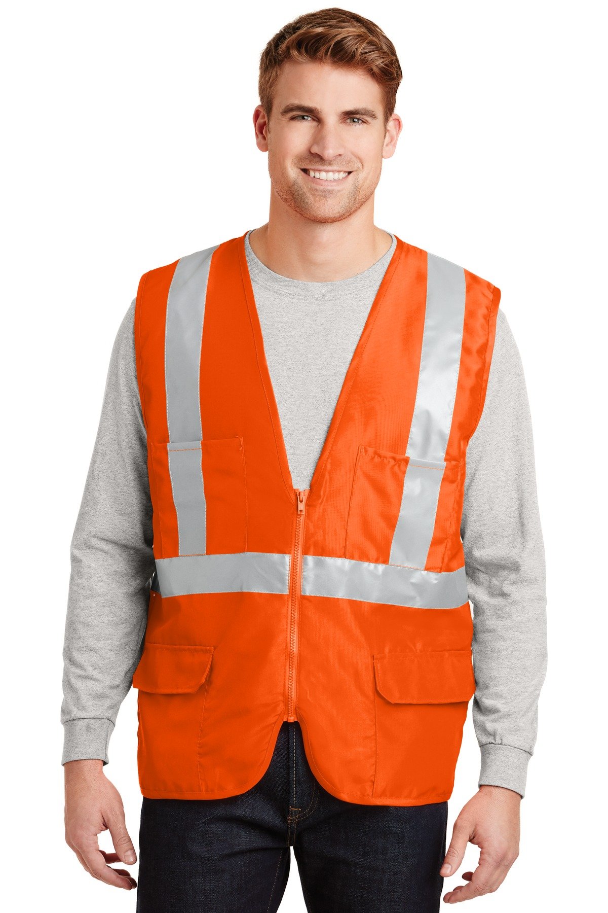 CSV405_safetyorange_model_front_102016