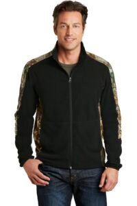 Port Authority Camouflage Microfleece Full-Zip Jacket