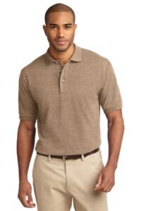 Port Authority Heavyweight Cotton Pique Polo