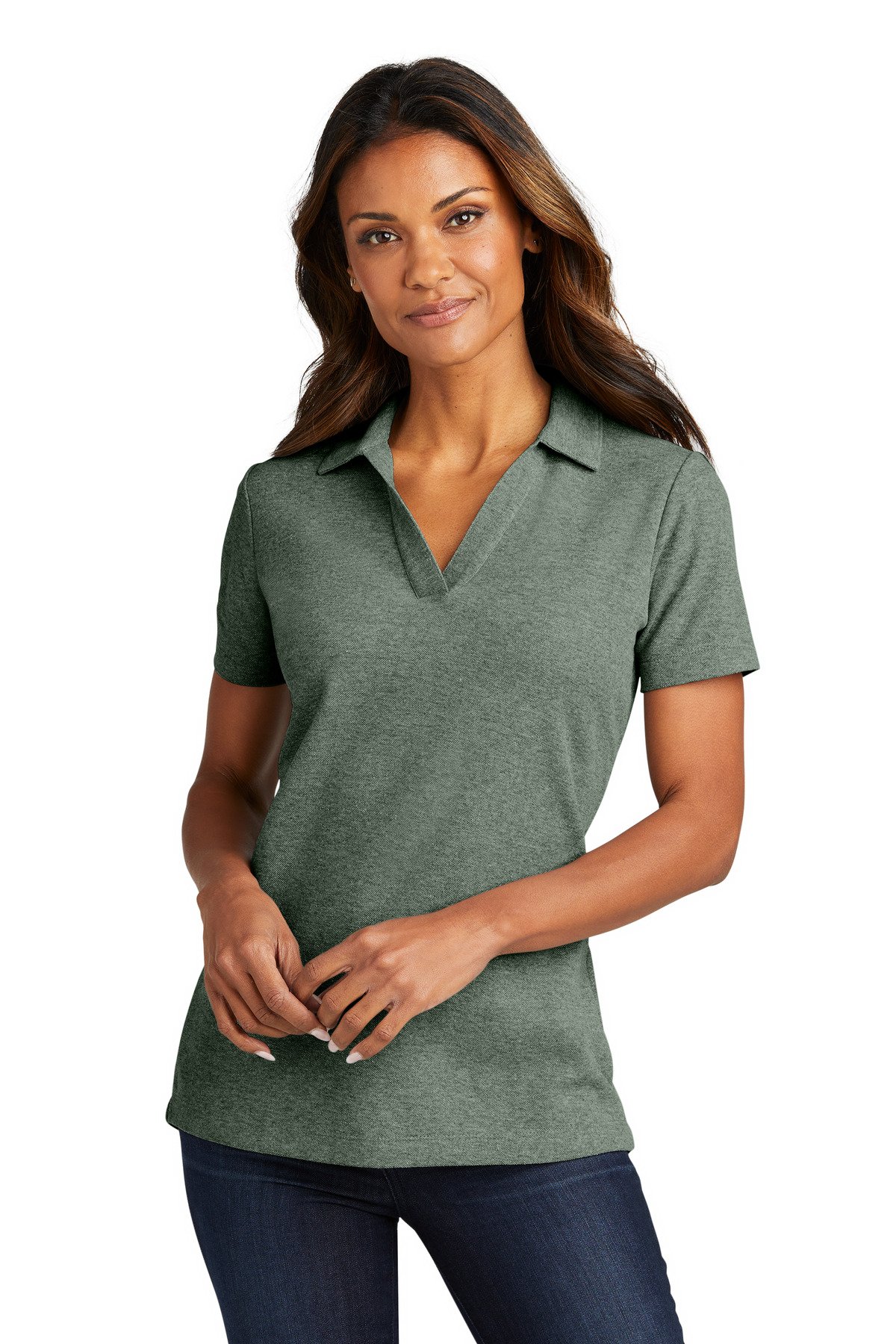 LK867_darkgreenheather_model_front