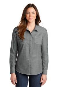 Port Authority Ladies Slub Chambray Shirt
