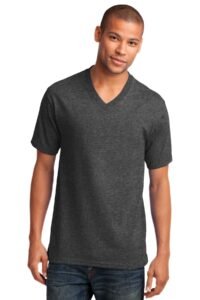 Port & Company Core Cotton V-Neck Tee