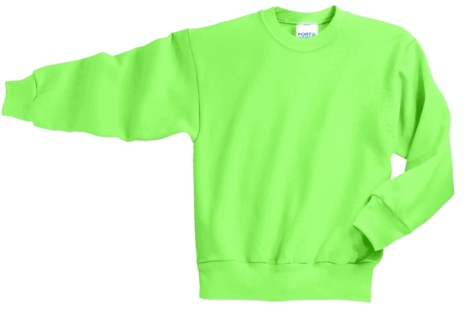 PC90Y_neongreen_flat_front