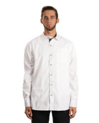Men's Peached Poplin Woven Shirt