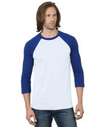 Unisex 4.2 oz., Triblend 3/4-Sleeve Raglan T-Shirt