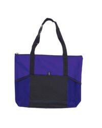 Jumbo Trade Show Tote With Front Pockets