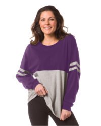 Ladies' Oversized Pom Pom Jersey Fleece