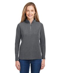 Ladies' Fusion ChromaSoft Pique Quarter-Zip