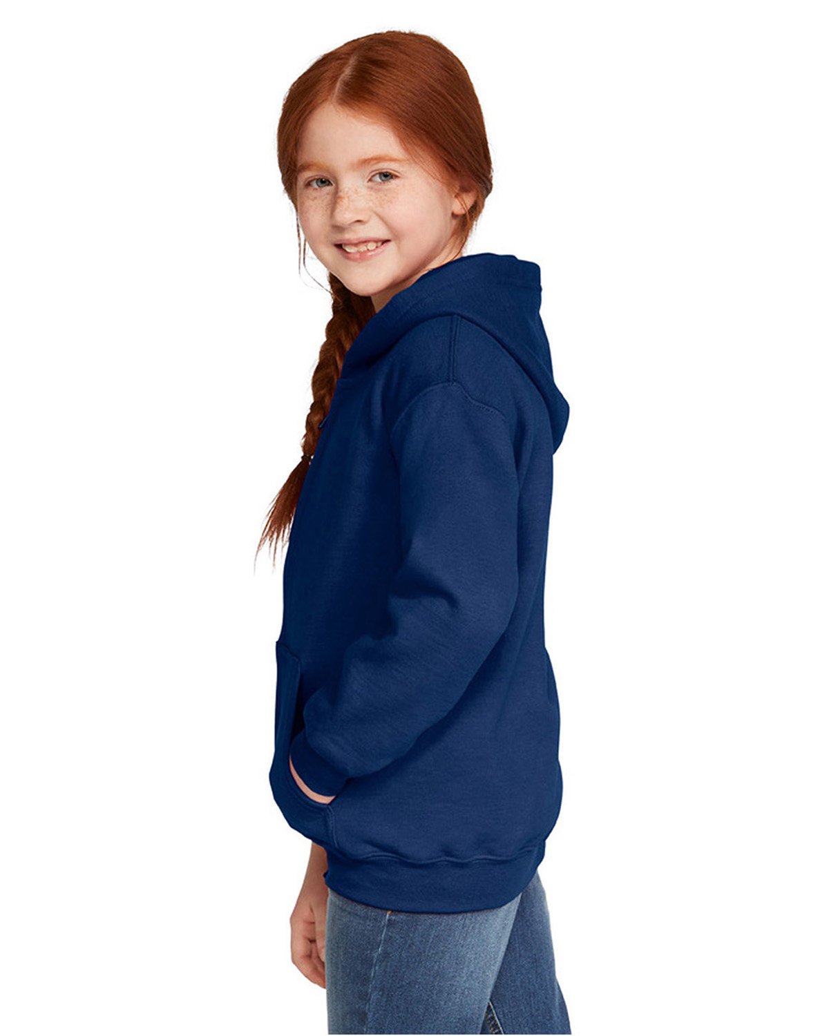 Youth Full Zip Hooded Sweatshirt