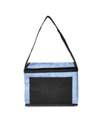 Denim Pattern Non-Woven 6-Pack Lunch Bag