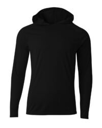 Men's Cooling Performance Long-Sleeve Hooded T-shirt