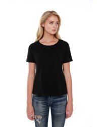 Ladies' 3.5 oz., 100% Cotton Boxy High Low T-Shirt