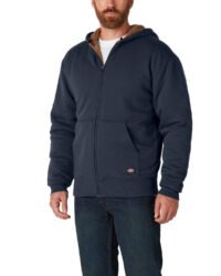 Men's Fleece-Lined Full-Zip Hooded Sweatshirt
