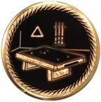 2" BILLIARDS METAL INST