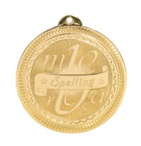 2"GLD SPELLNG BRIT LZ MDL