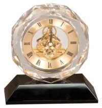 5.75" CRYSTAL CLOCK