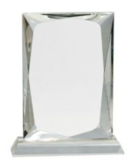 8" CRYSTAL RECTANGLE