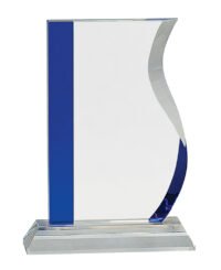 7.25" CRYSTAL WAVE/BLUE