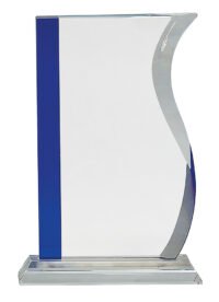 9.75" CRYSTAL WAVE/BLUE