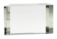 6X3.5" CRY FACET BLOCK