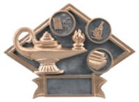 6X8.5 LAMP DIAMOND PLATE