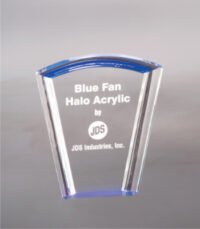 7" FAN BLUE HALO ACRYLIC