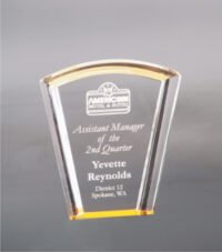 7" FAN GOLD HALO ACRYLIC