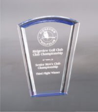 8" FAN BLUE HALO ACRYLIC