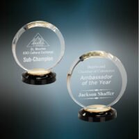 GOLD HALO ACRYL SMPL SET