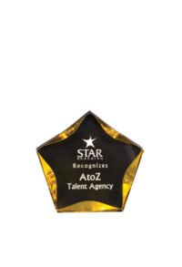7" LUMINARY STAR,BLK/GLD