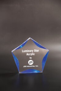 7" LUMINARY ACR STAR BLUE