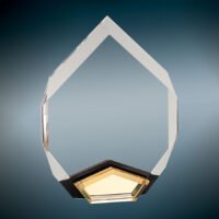 6X8 GLD MARQUIS ACRYLIC