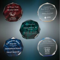 OCTAGON ACRYLIC SMLP SET