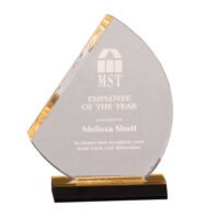 7.5X8.75SAIL RFLCT GLD AC