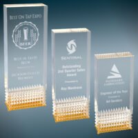 GOLD TRIBUTE ACRYLIC SET