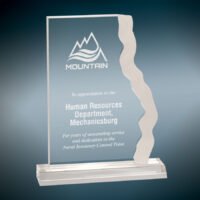 5X7 CLR WTRFALL FRST ACRL